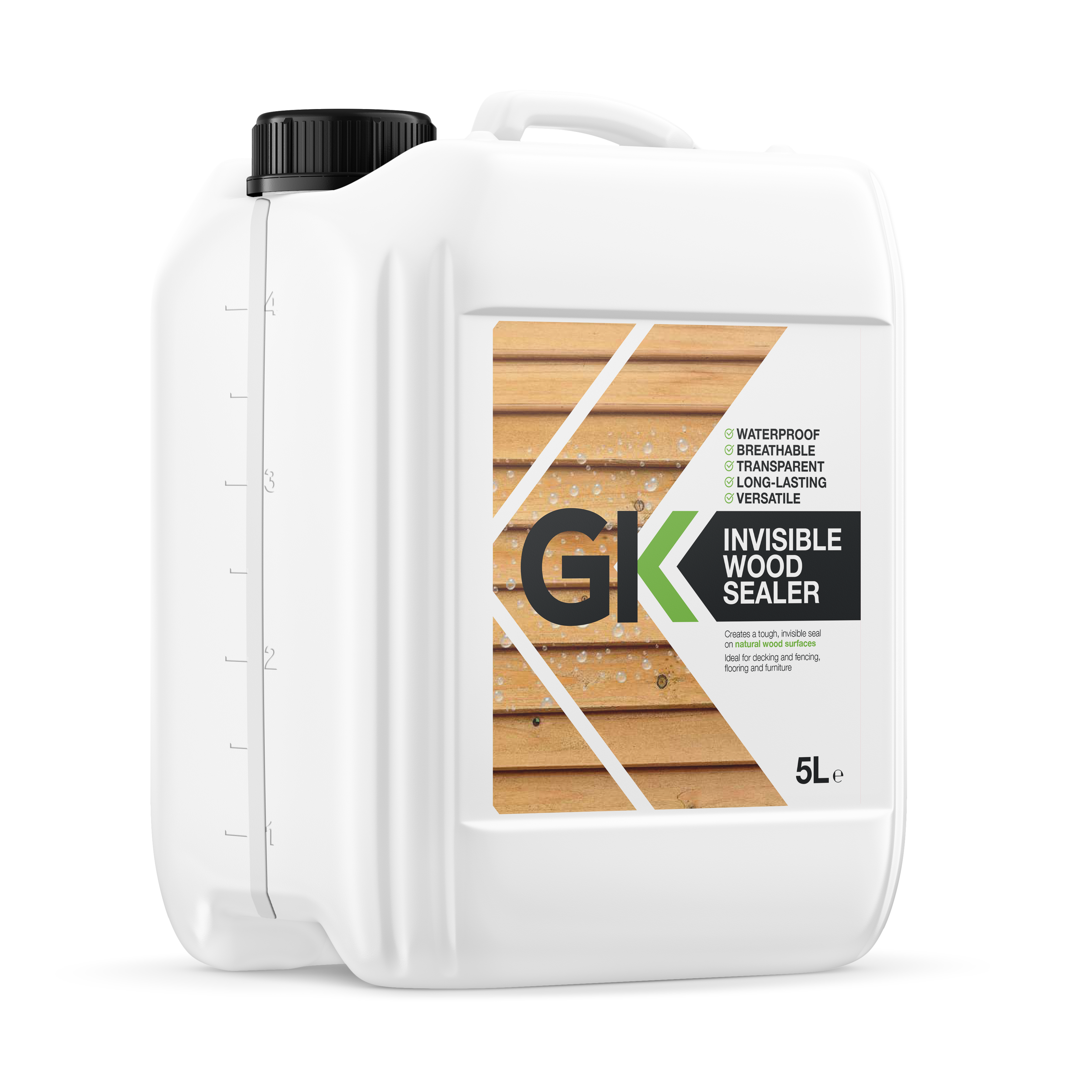 Traitement Hydrofuge Teck Barka Teck Wonder Dressing 4L - Scellant Protecteur Pour Bois - Résistant à L'eau, Effet Doré Sealant Teck Doré