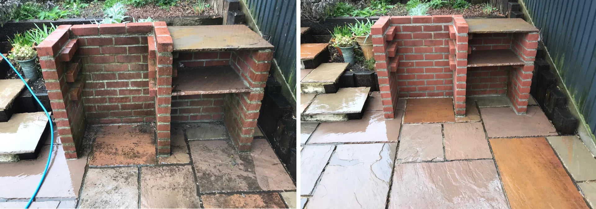 How to Remove Black Spots on Patio