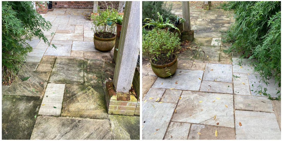 How to Remove Green Algae from Stone