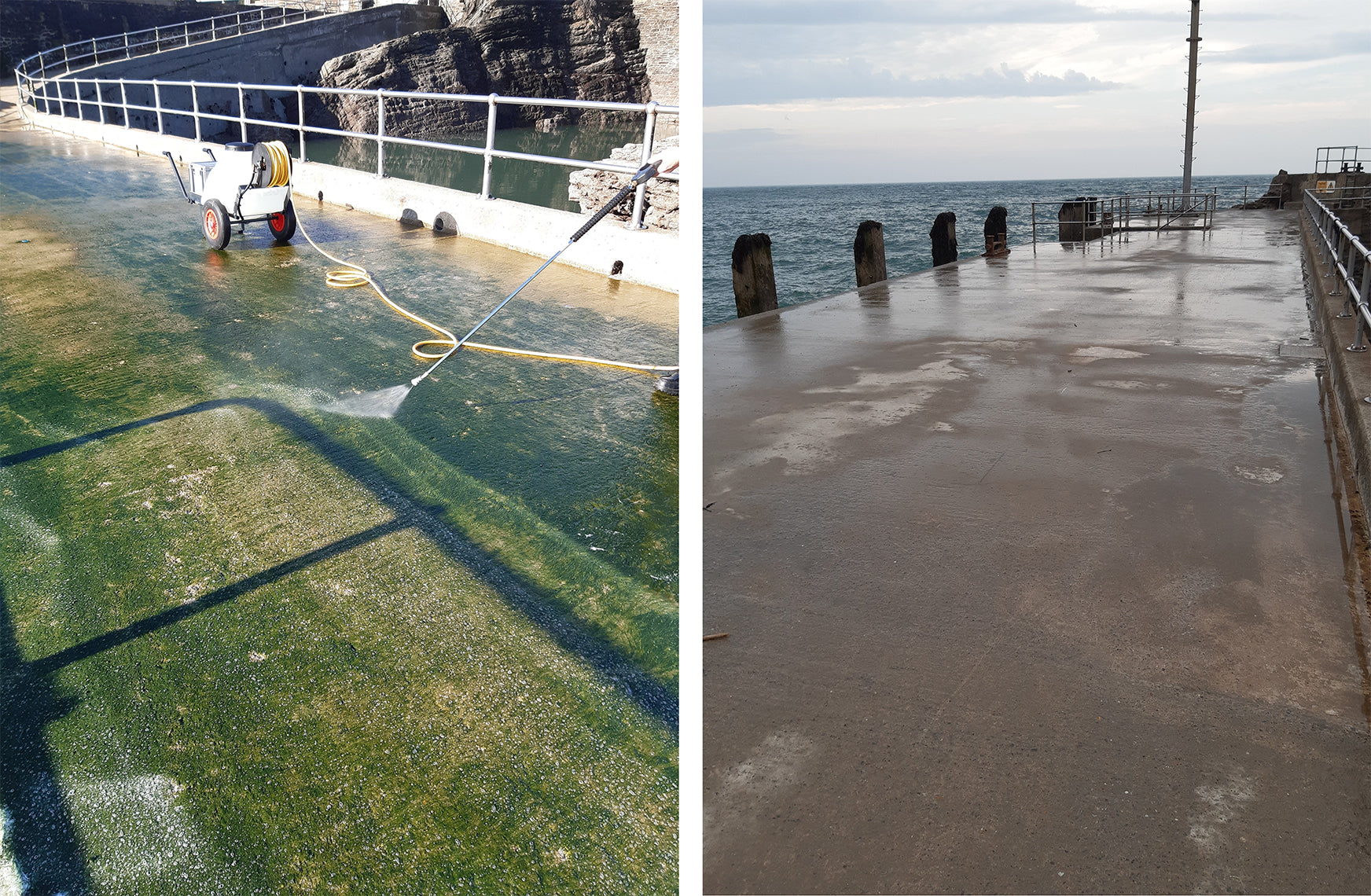 The Ultimate Solution to Algae Slip Hazards in Saltwater Harbours: GK Pro