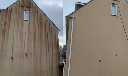 How to Clean Render Without Causing Streaks