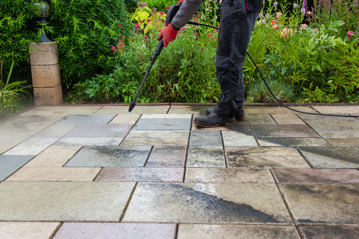 How to Remove Old Oil Stains from Pavers