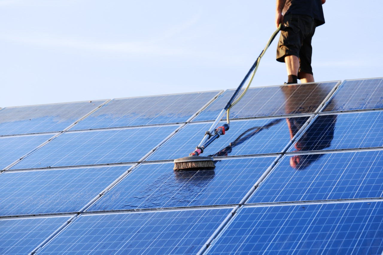 Keep Your Solar Panels in Top Condition with GK Pro a Biodegradable Cleaner
