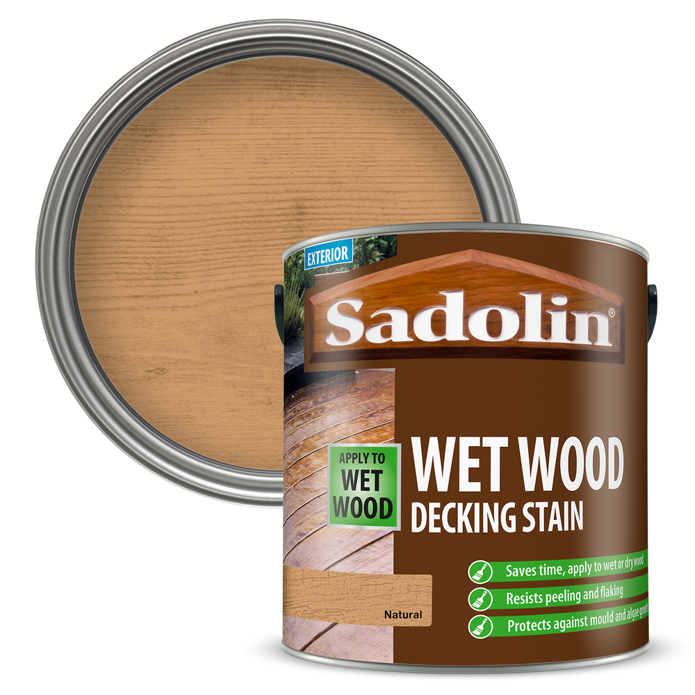 Sadolin Wet Wood Decking Stain