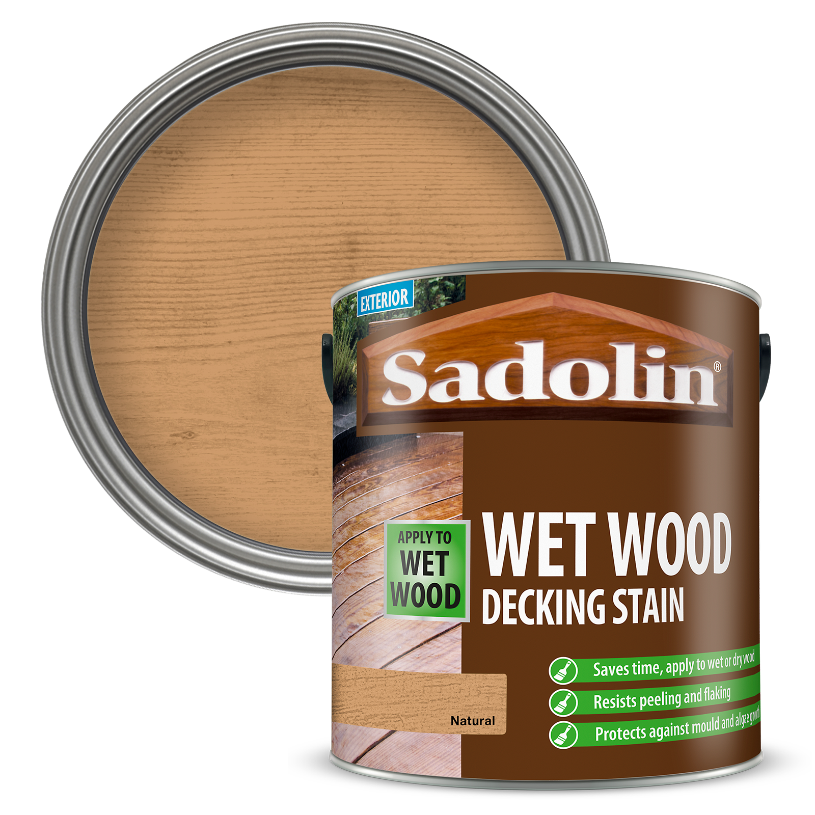 Sadolin Wet Wood Decking Stain