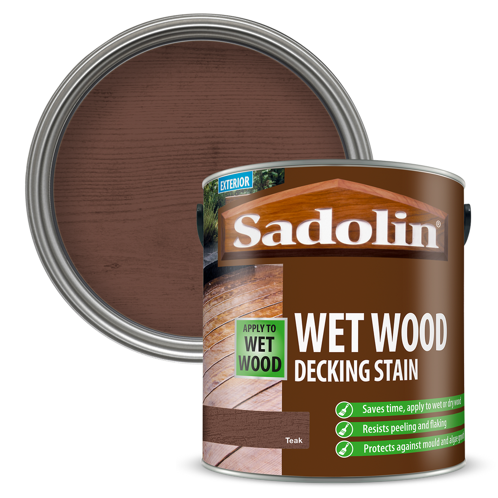Sadolin Wet Wood Decking Stain