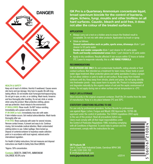 GK Pro 5Ltr (Professional use only)