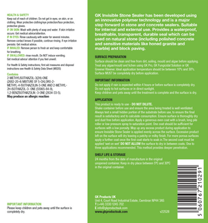 GK Invisible Stone Sealer 3Ltr