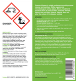 GK Multi Surface Cleaner & Sanitiser rear label
 thumbnail