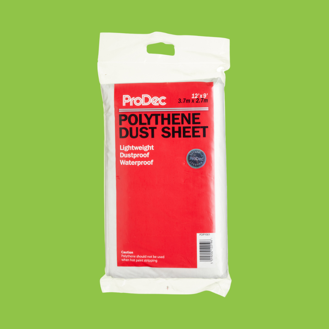 Prodec Polythene Dust Sheet 12' x 9'