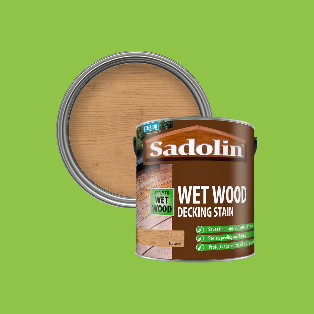 Sadolin Wet Wood Decking Stain